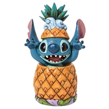 Disney Traditions - Stitch in a Pineapple H:14cm